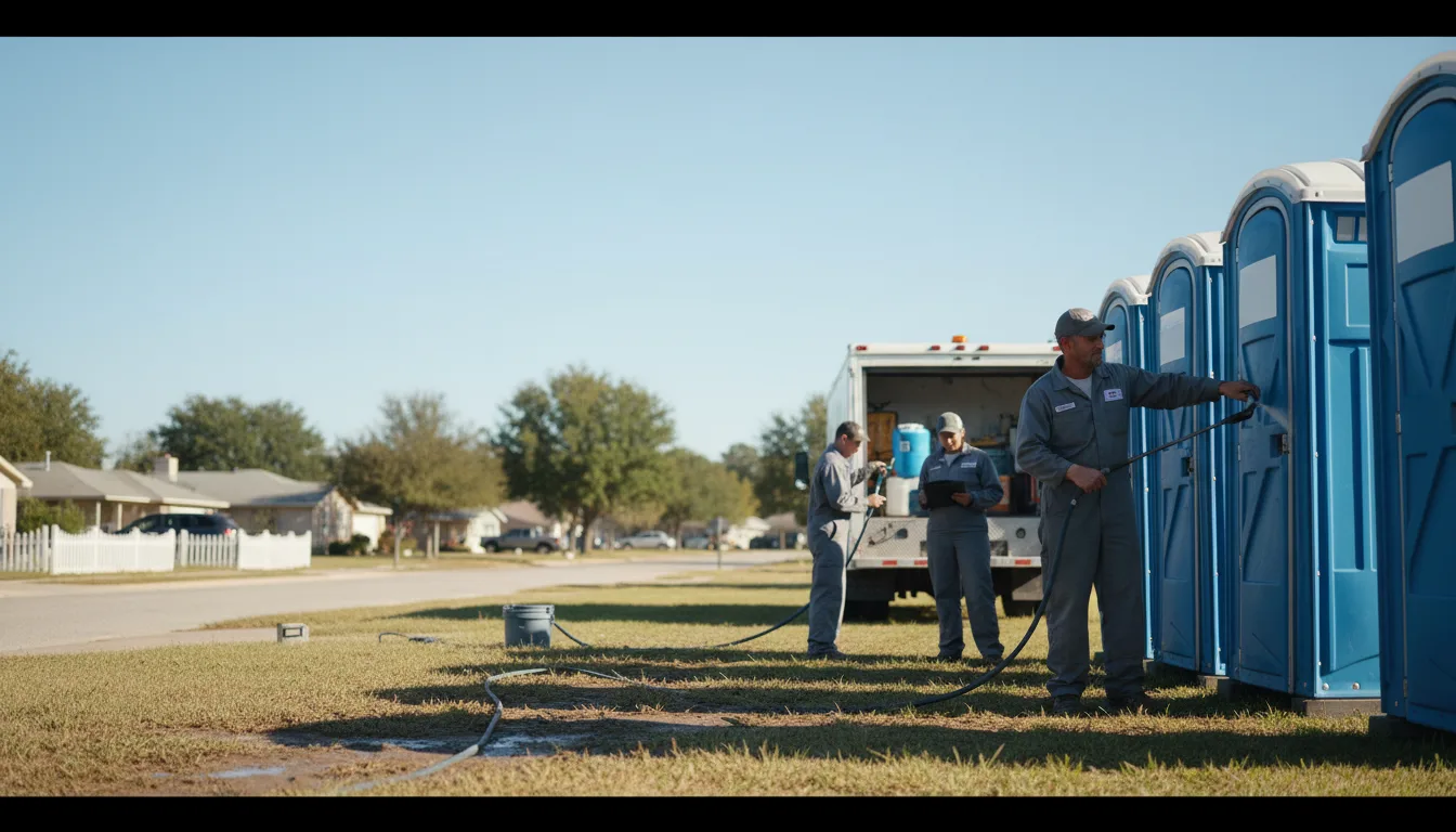 Long-Term Portable Toilet Rental in Kellyton, AL near me